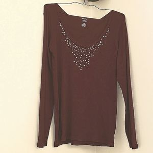 Michael Kors  studded shirt top